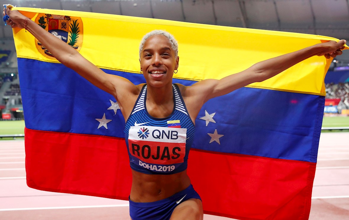 Yulimar Rojas es elegida la Mejor Atleta de Latinoamérica y el Caribe