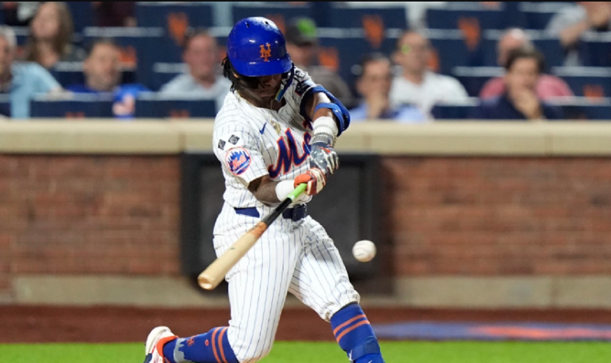 Luisangel Acuña conectó jonrón en la victoria de los Mets